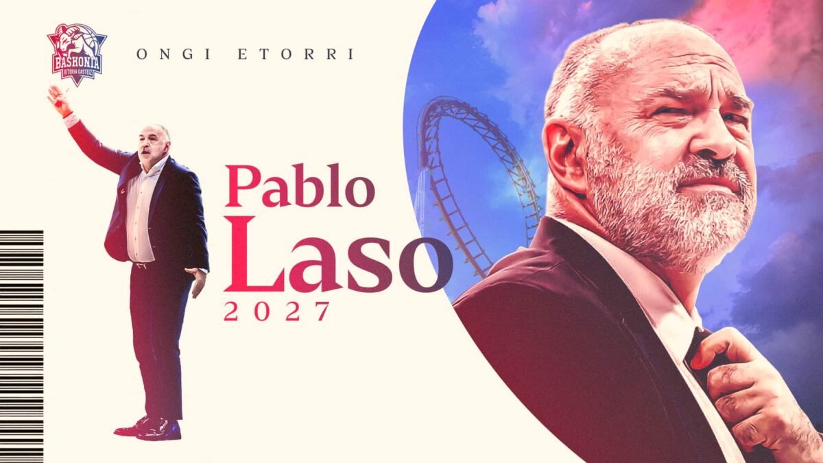 Pablo Laso nuevo entrenador de Baskonia