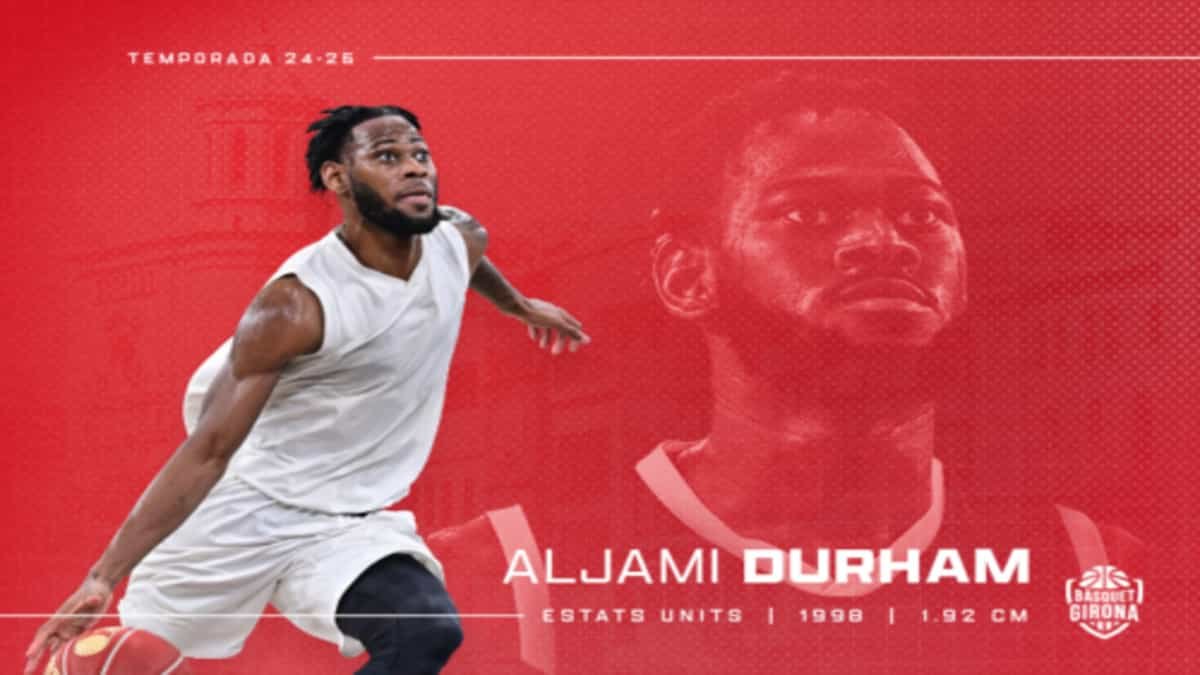 Aljami Durham ficha por la Liga Endesa de la mano de Bàsquet Girona.