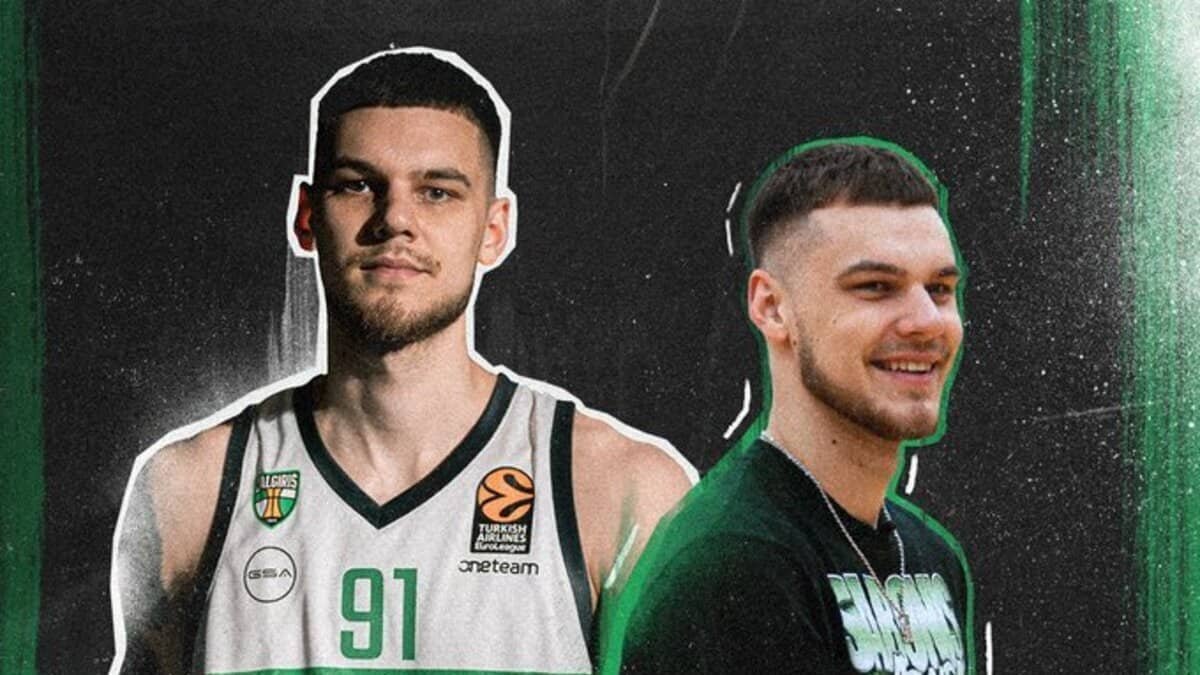 Deividas Sirvydis jugador de baloncesto de Zalgiris Kaunas de la Euroliga