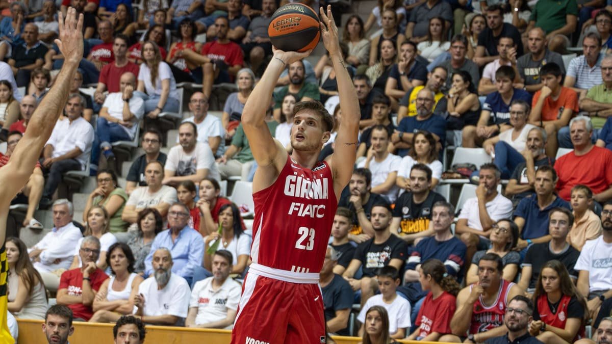 Sergi Martinez, jugador del Bàsquet Girona de Liga Endesa