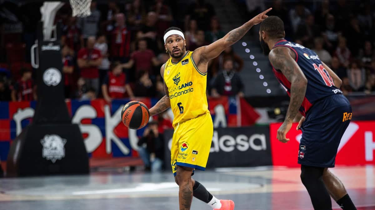 Andrew Albicy, jugador de baloncesto de Gran Canaria de la Liga Endesa