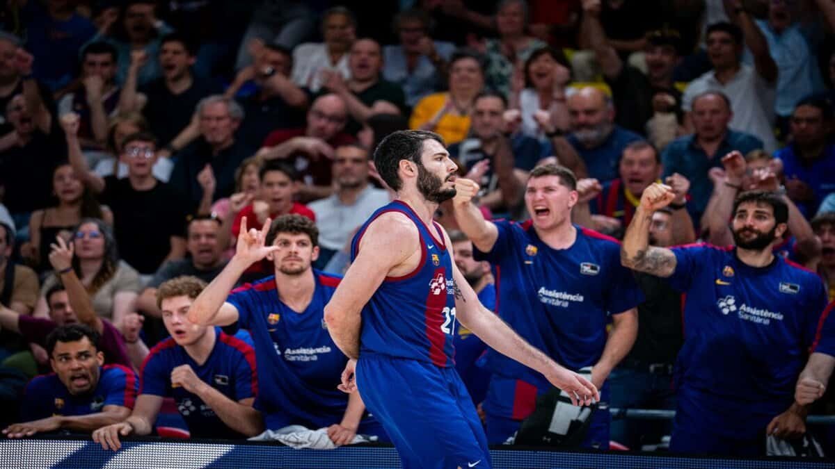 Alex Abrines, jugador de baloncesto del Barcelona