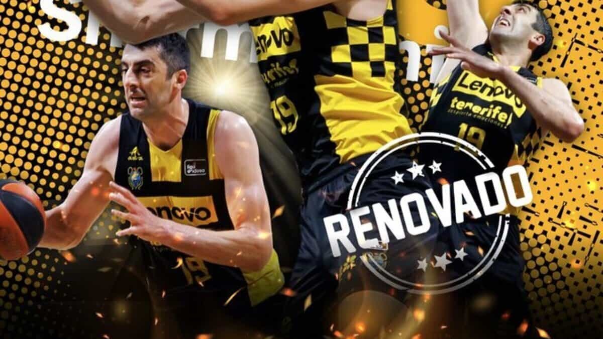 Gio Shermadini Lenovo Tenerife, jugador de baloncesto de la liga Endesa