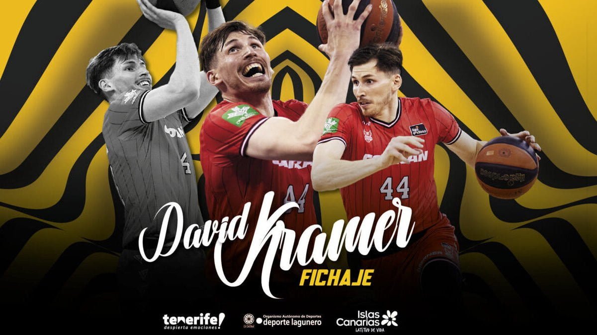 David Kramer,jugador de baloncesto del CB Canarias de Liga Endesa