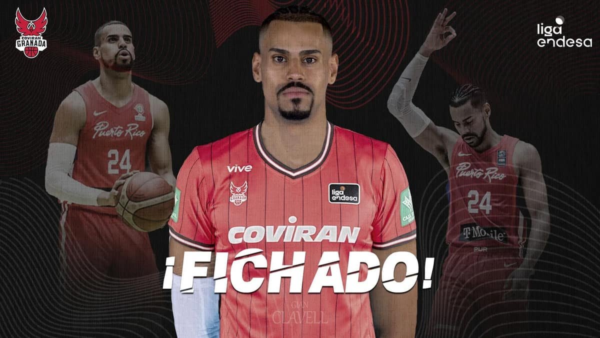 Gian Clavell, jugador de baloncesto del Covirán granada de Liga Endesa
