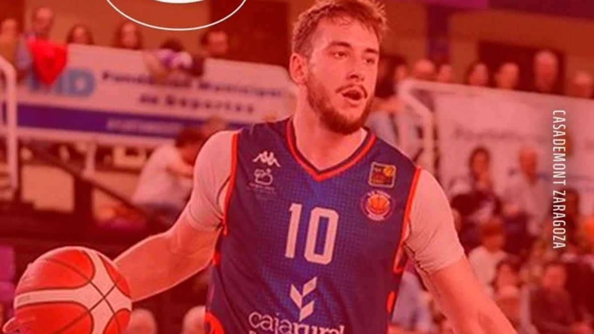 Arnau Parrado, jugador del Basket Zaragoza de Liga Endesa