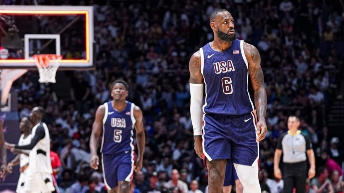 Lebron James, jugador de baloncesto de USA
