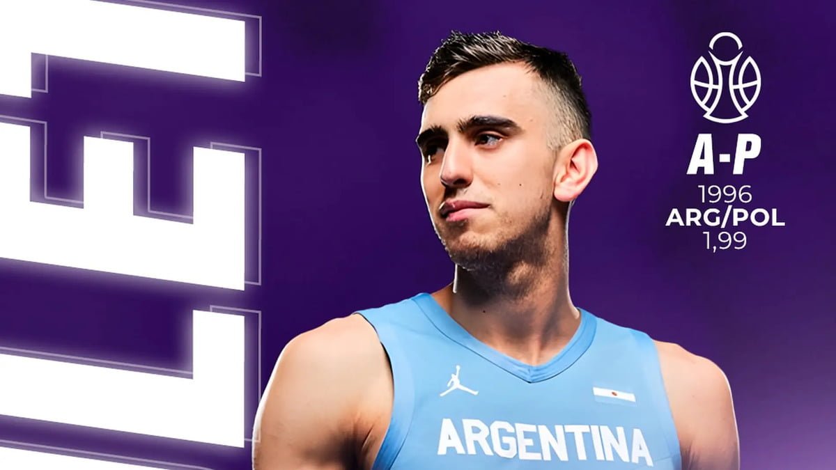 Juampi Vaulet, jugador de baloncesto de palencia de primera feb
