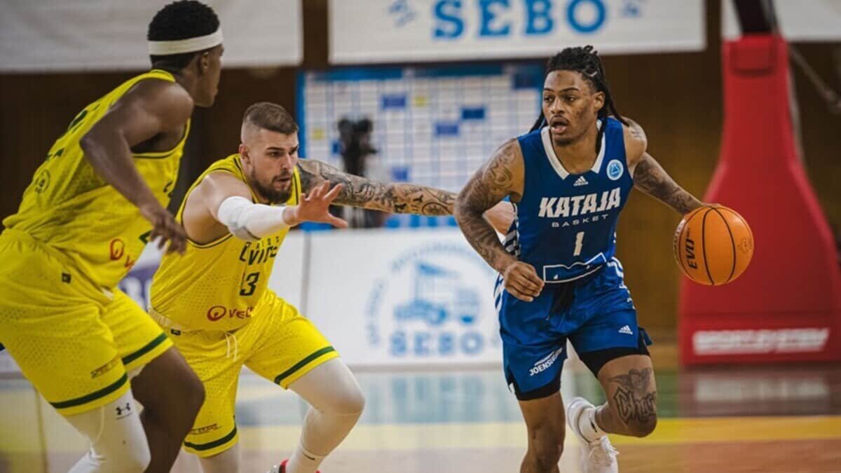 Nike Sibande, jugador de baloncesto del Bàsquet Girona de la liga endesa