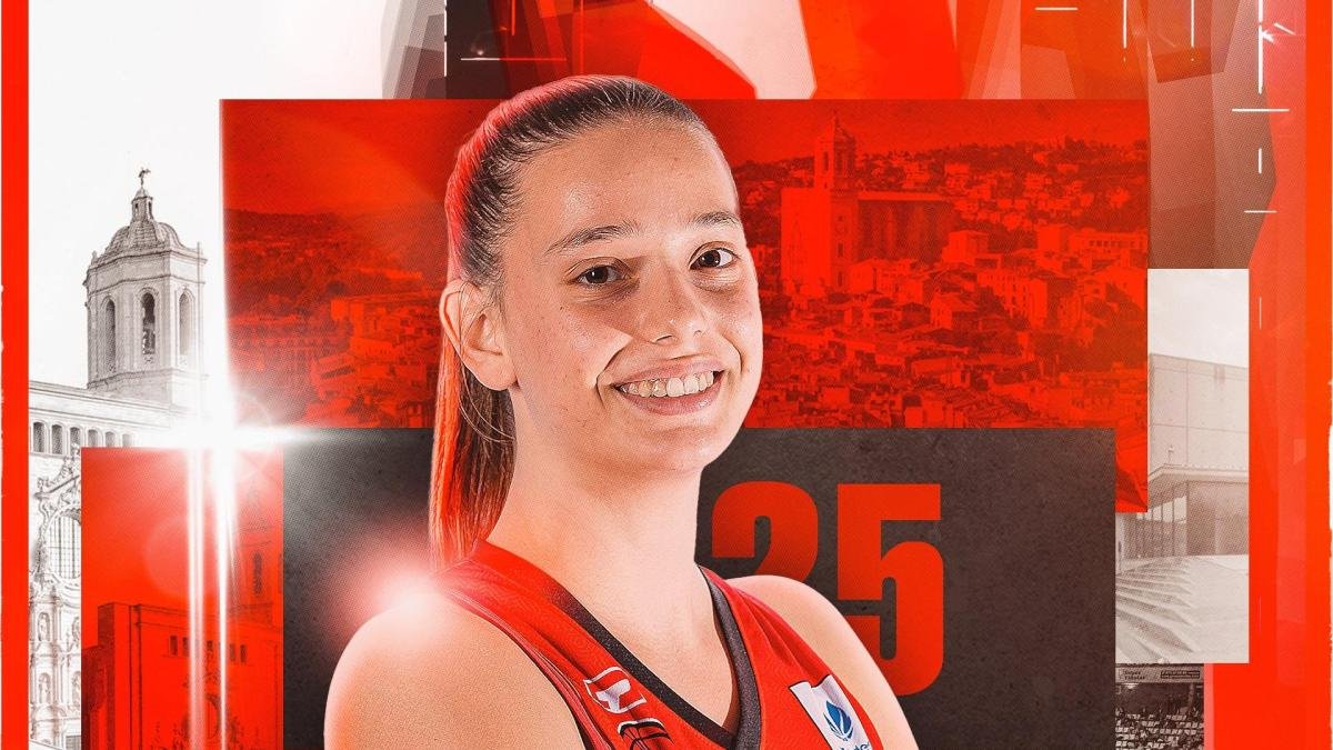 Berta Ribas, jugador de baloncesto del Uni girona de LF Endesa