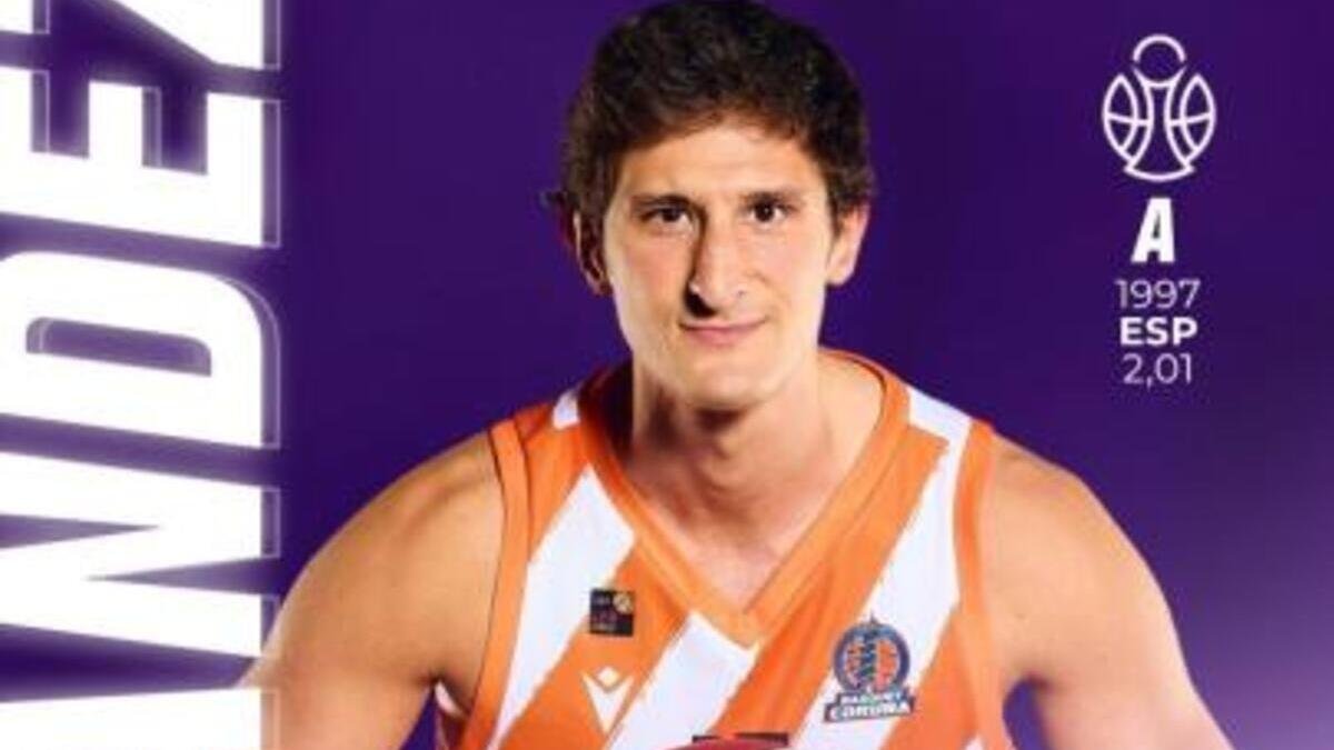 Pablo Hernandez, jugador de baloncesto de palencia de primera feb
