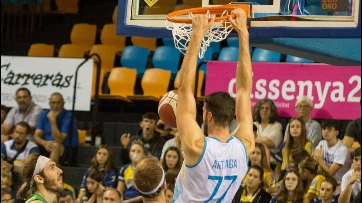Victor Arteaga jugador del Hestia Menorca Primera FEB