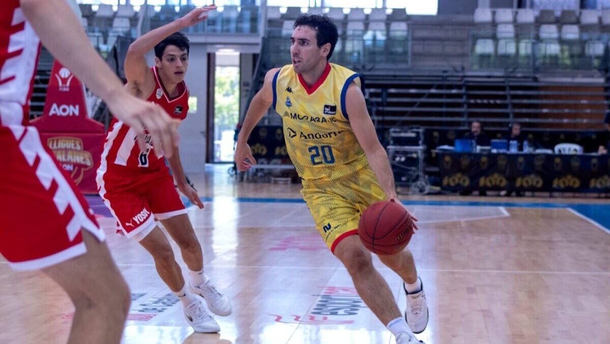 Ferran Bassas, jugador de baloncesto del Morabanc Andorra de Liga Endesa