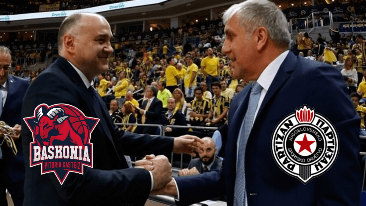 Pablo Laso (Baskonia) VS Željko Obradović (Partizan)