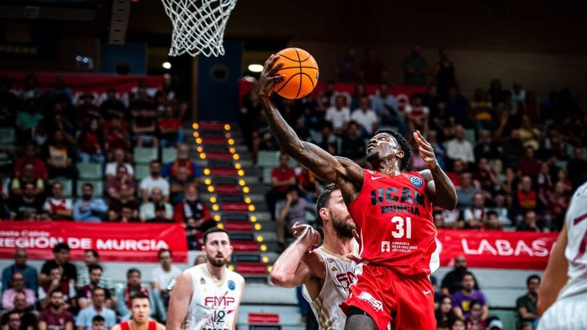 Dylan Ennis, ucam Murcia, baloncesto, basketball champions league
