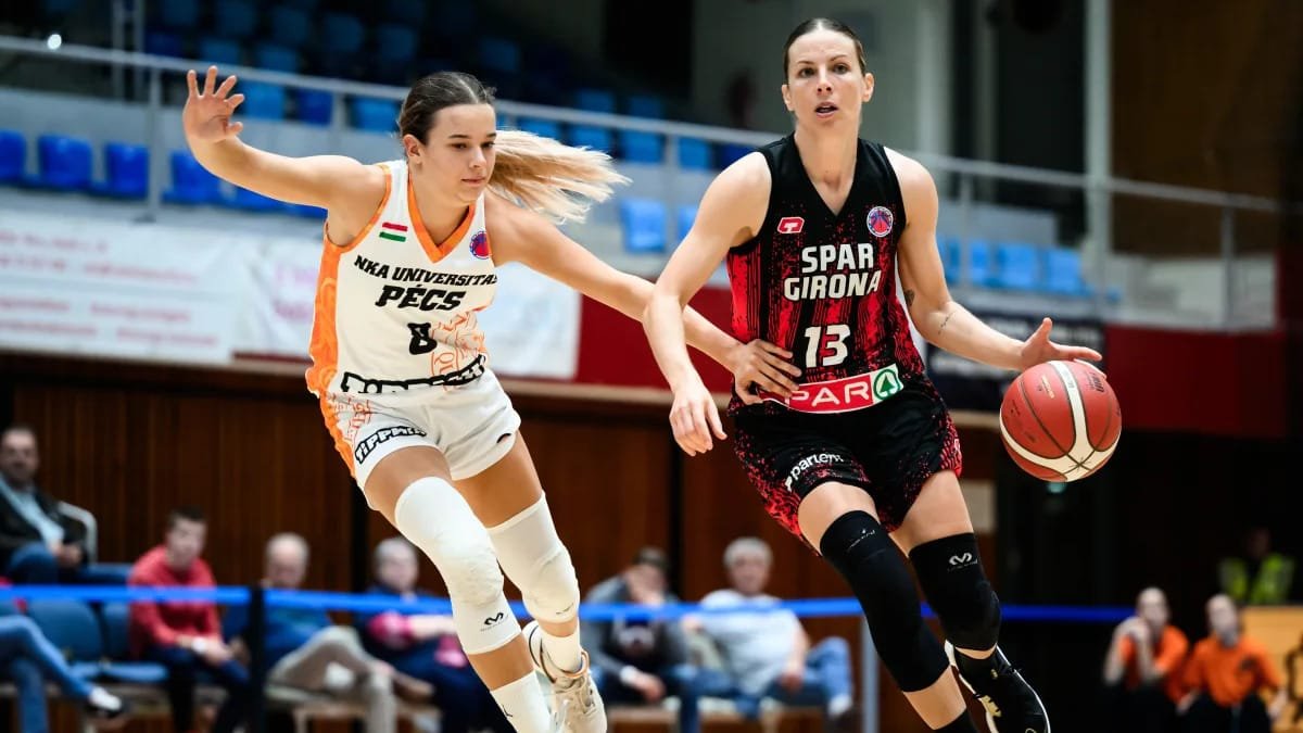 Ygueravide, en el Pécs Uni girona de eurocup