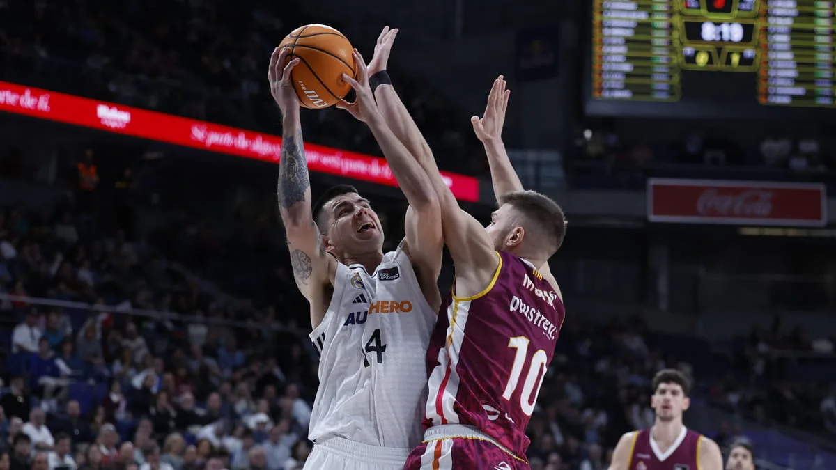 Gabriel Deck, jugador de baloncesto del Real Madrid, Liga Endesa.