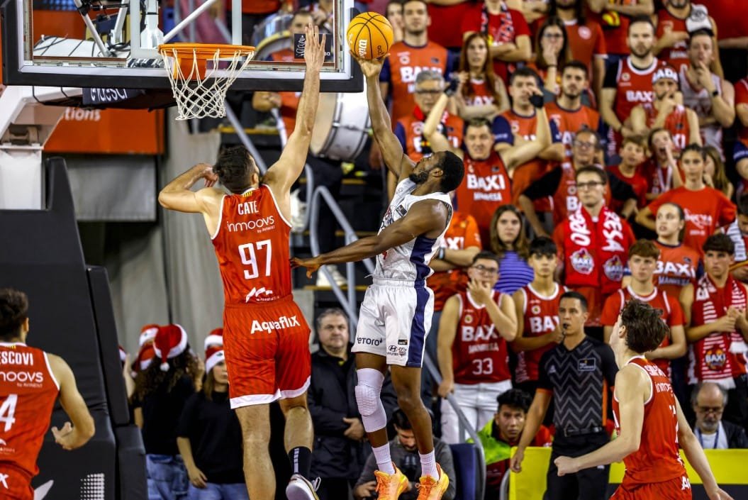 Baldwin, jugador del Baskonia de la liga ACB