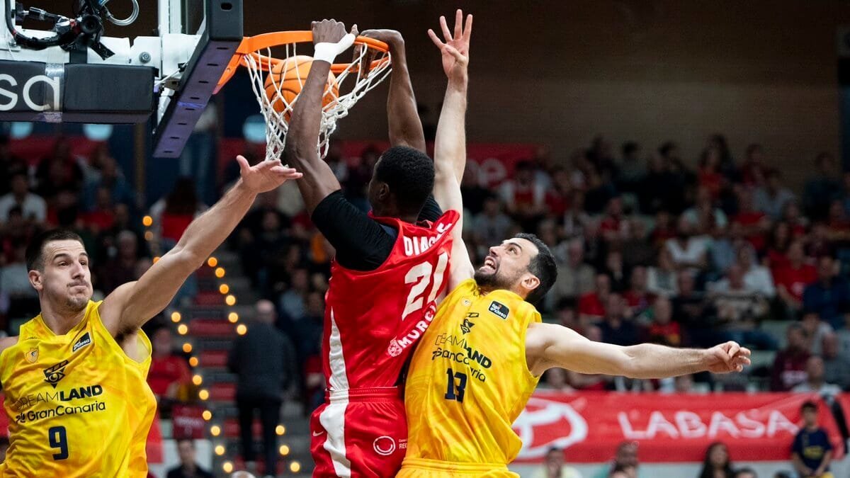 Ucam Murcia-Gran Canaria, baloncesto liga ACB