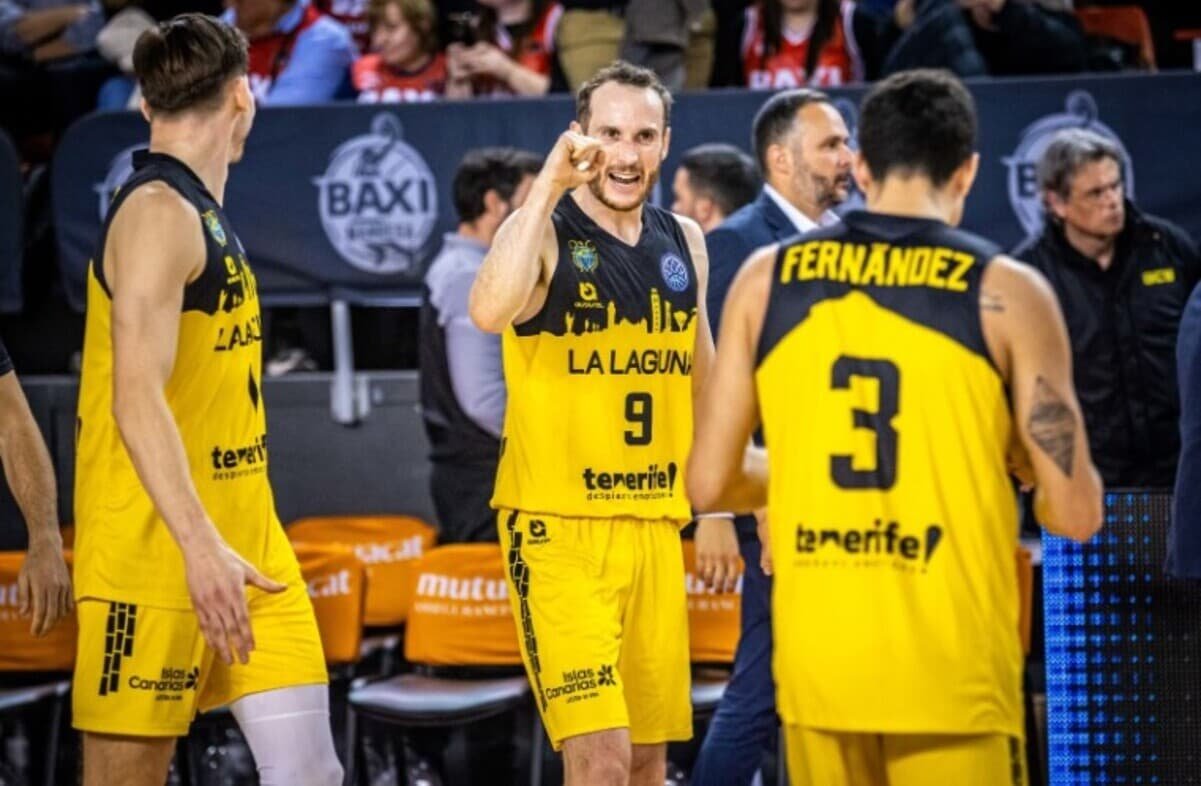 Laguna Tenerife, equipo de la Basketball Champions League, con Marcelinho Huertas de líder