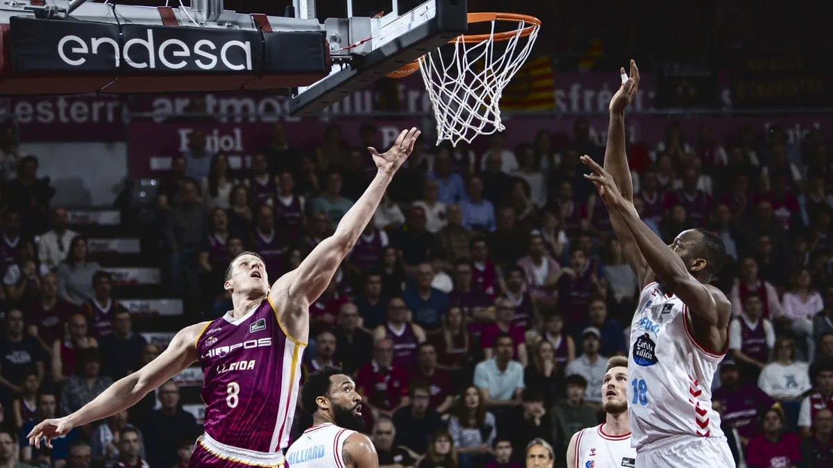 Luka Bozic, jugador de baloncesto de Hiopos Lleida, Liga Endesa
