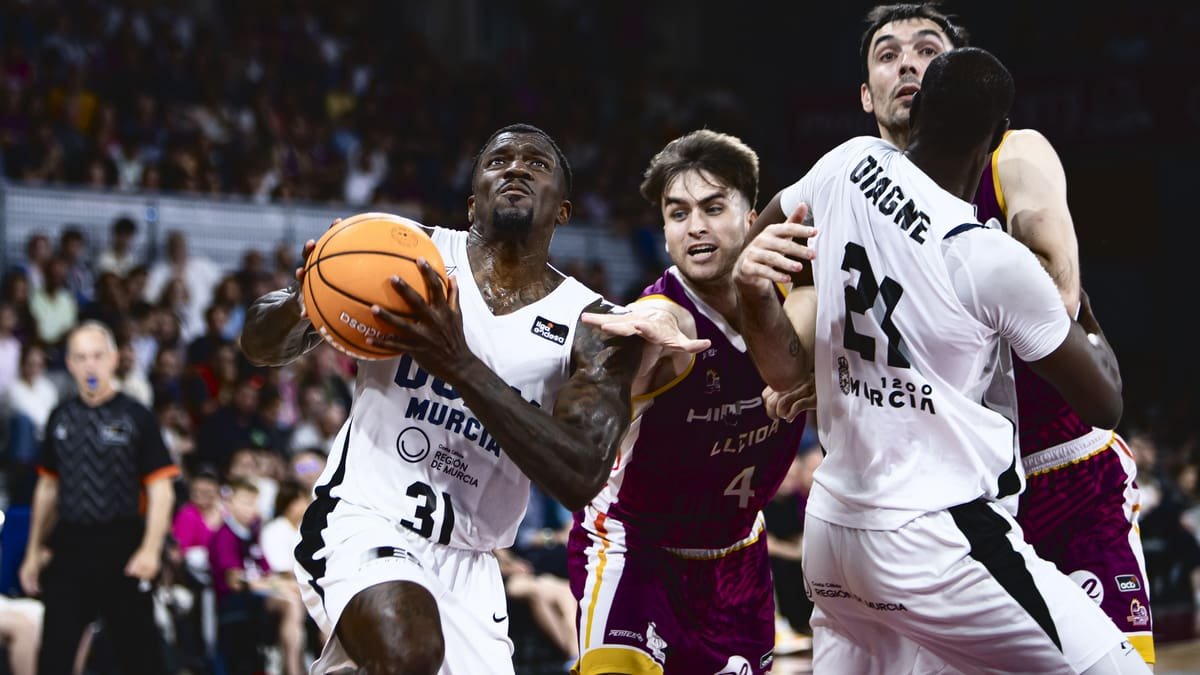 Dylan Ennis, jugador de baloncesto de UCAM Murcia, Liga Endesa.