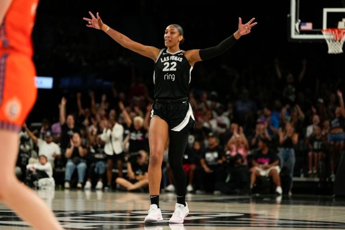 A'ja Wilson Las Vegas WNBA