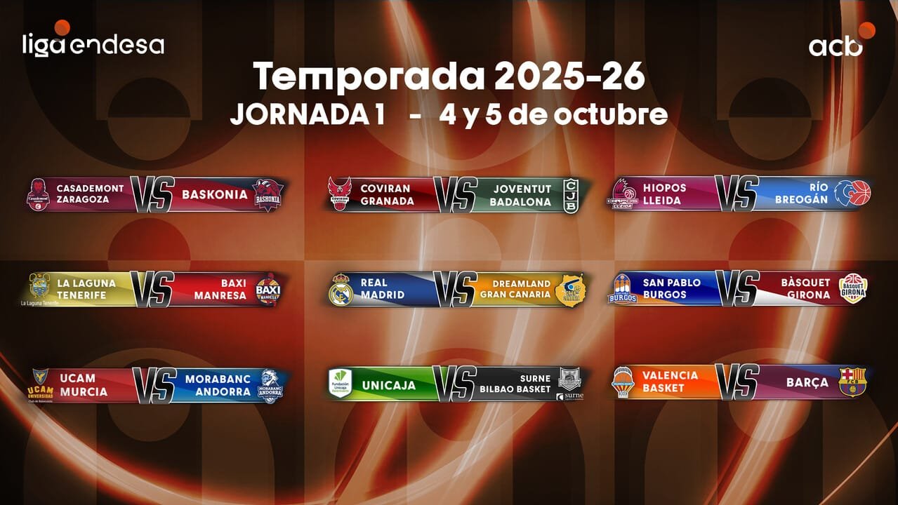 Jornada 1 ACB