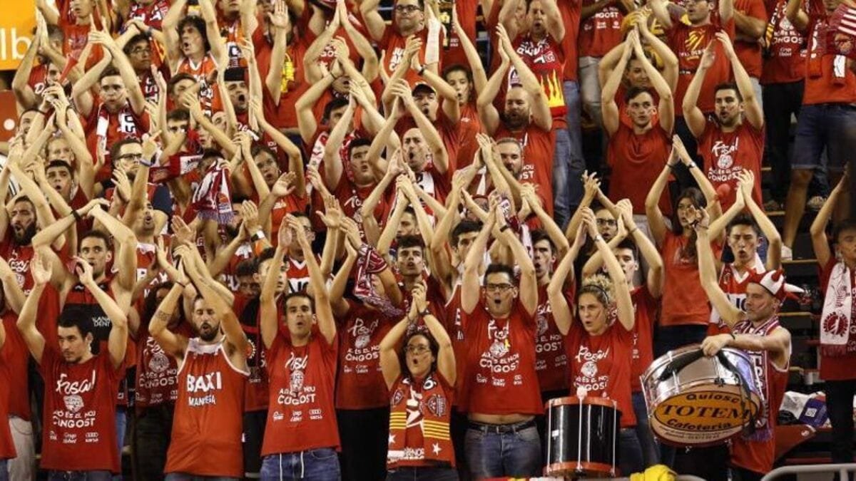 Grada Animació BAXI Manresa Liga Endesa
