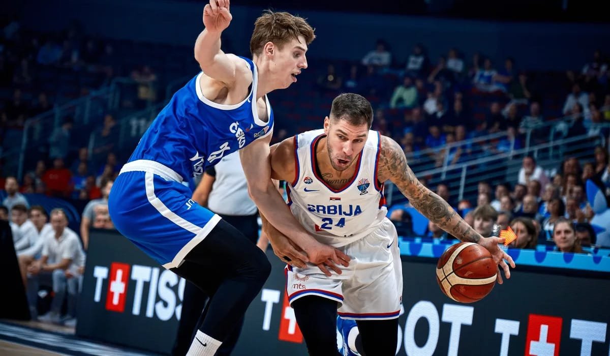Serbia supera a Chequia en un mero trámite sin destacadas mejorías en su juego (82-60)