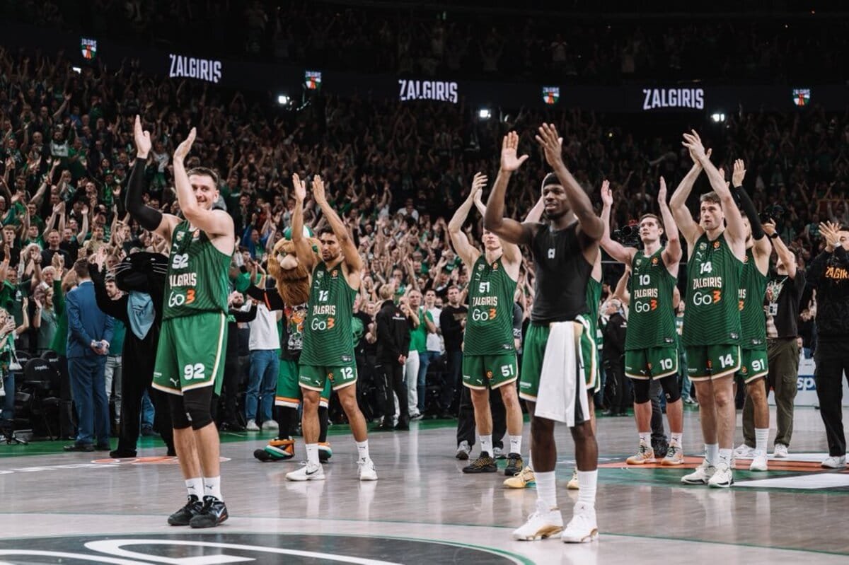 Zalgiris Kaunas pasa el rodillo ante Asvel (96-59)