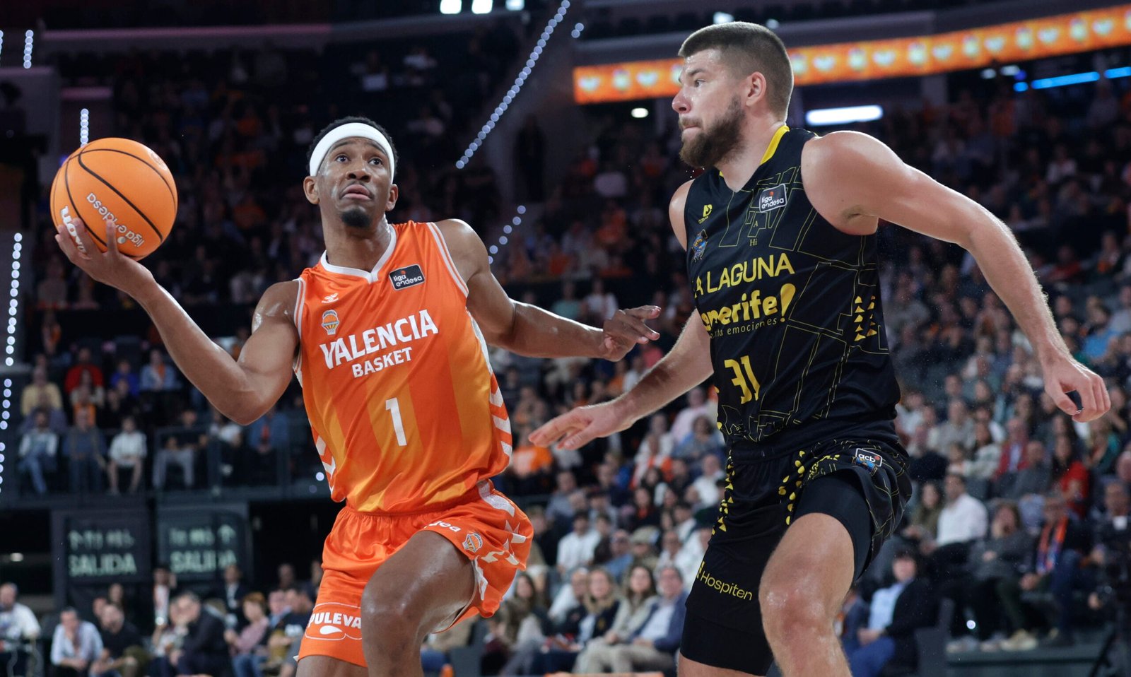 Valencia Basket vence a La Laguna Tenerife con una gran segunda mitad (96-79)