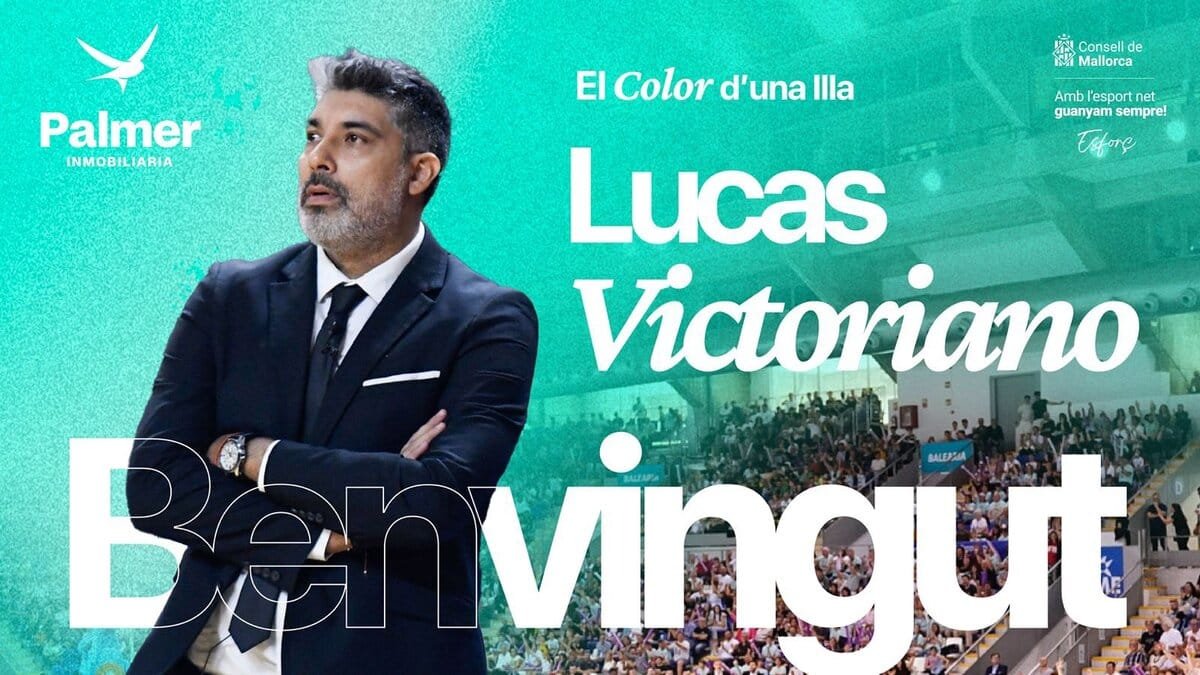 Lucas Victoriano nuevo técnico de Palmer Basket Mallorca
