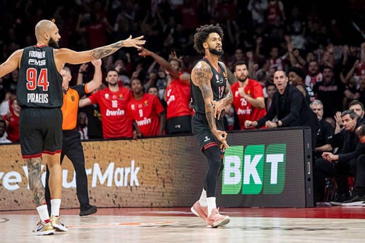 Olympiacos BC pasa por encima de Zalgiris Kaunas (95-78)