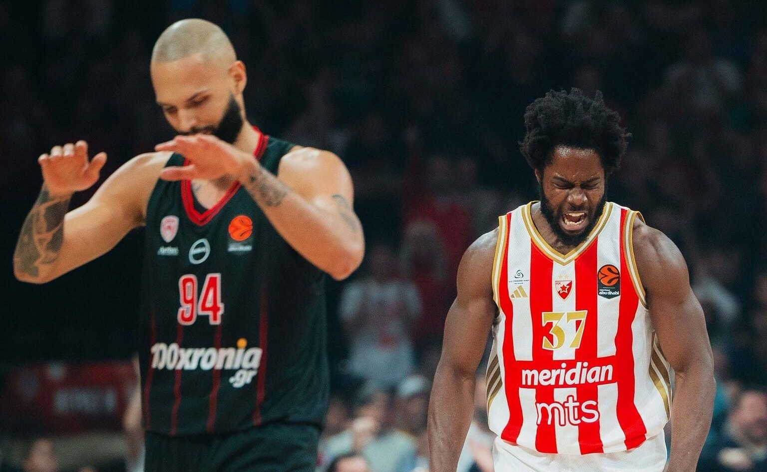 Estrella Roja vuelve a ganar dominando a Oly (91-80)