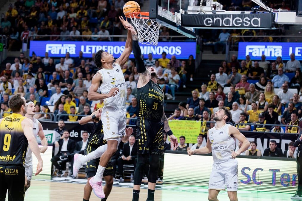 San Pablo Burgos roza la sorpresa ante Tenerife (101‑97)