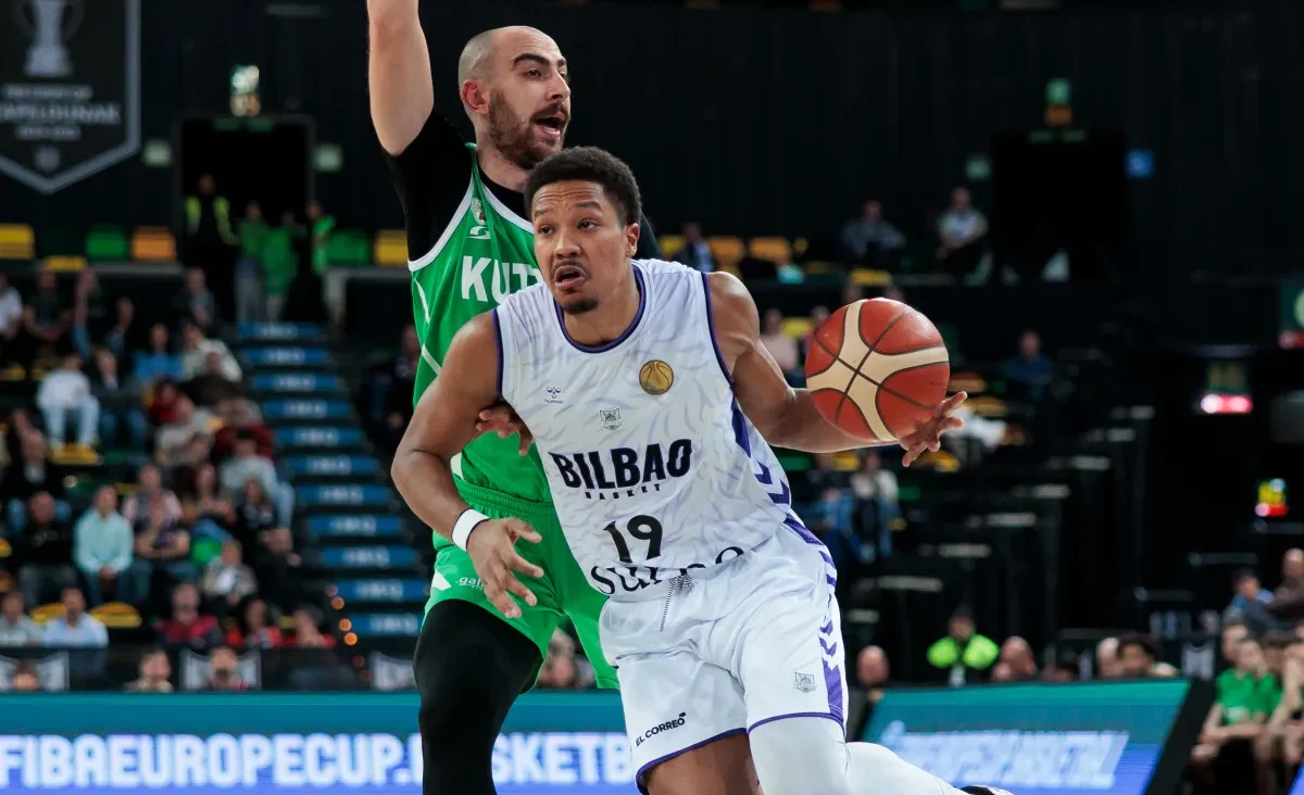 Bilbao pasa el trámite ante Kutaisi y es primero (117-54)