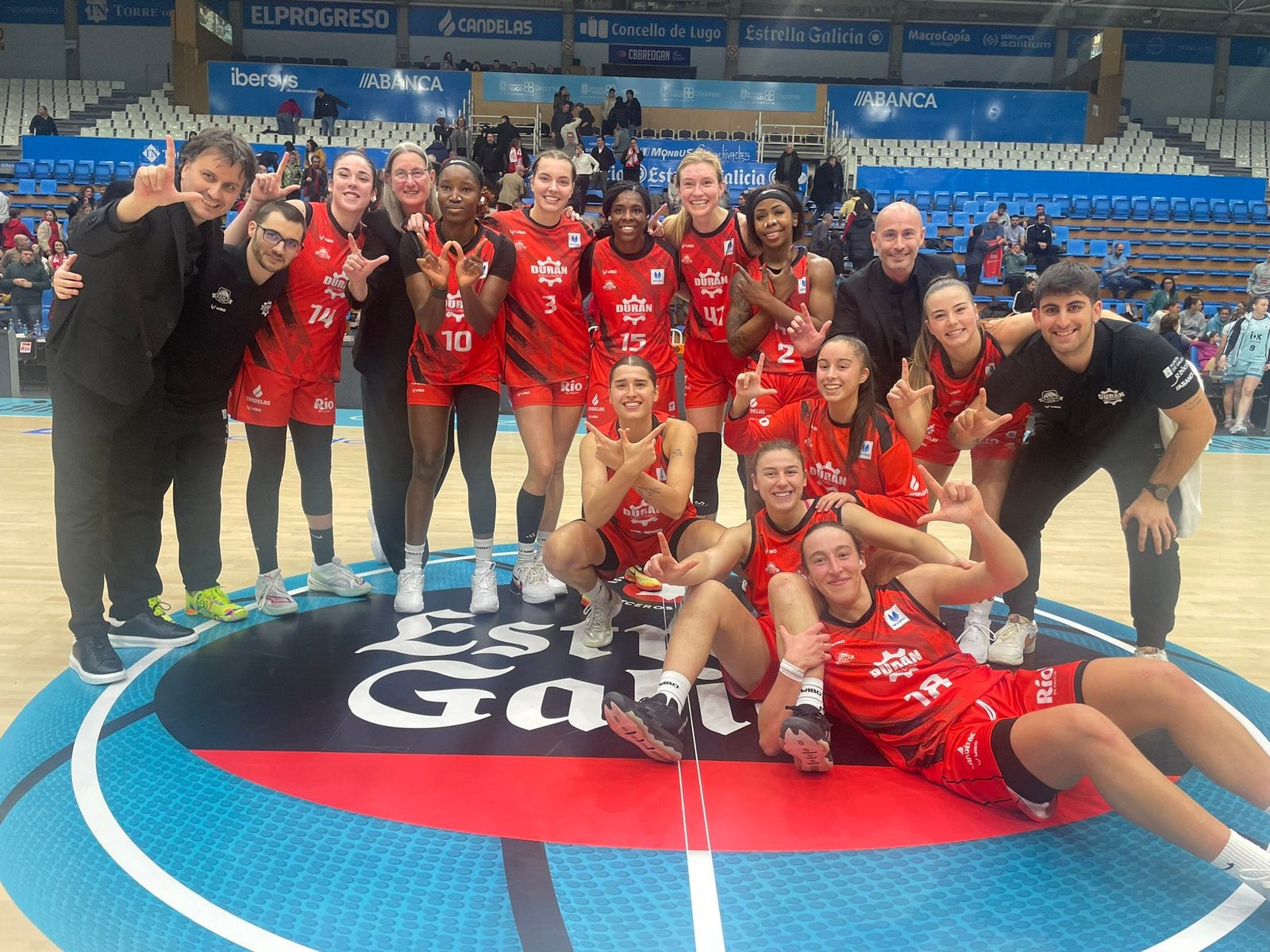 Giomi lidera a Durán Maquinaria Ensino a su sexta victoria (61-51)