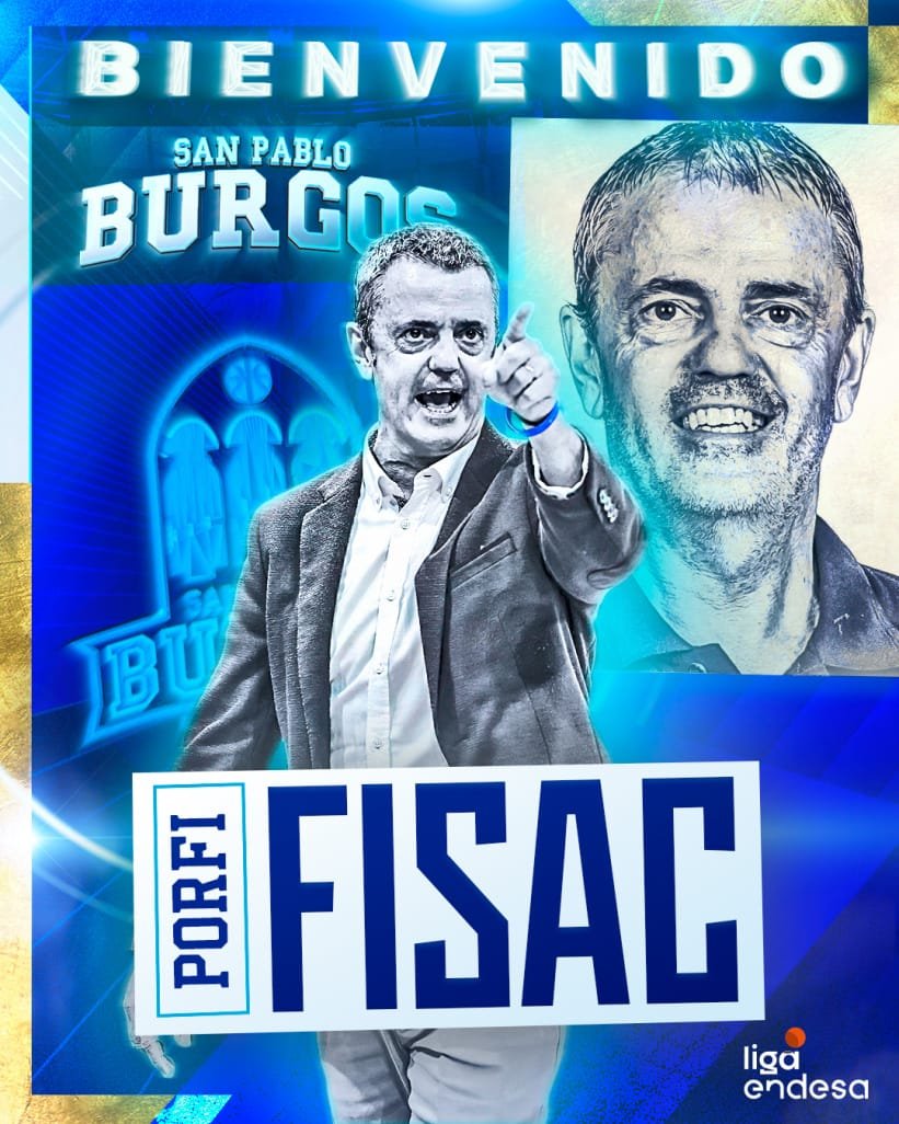 Porfi Fisac, nuevo entrenador del San Pablo Burgos