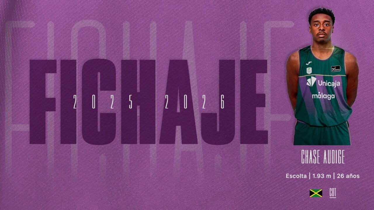 Chase Audige, nuevo combo del Unicaja Málaga
