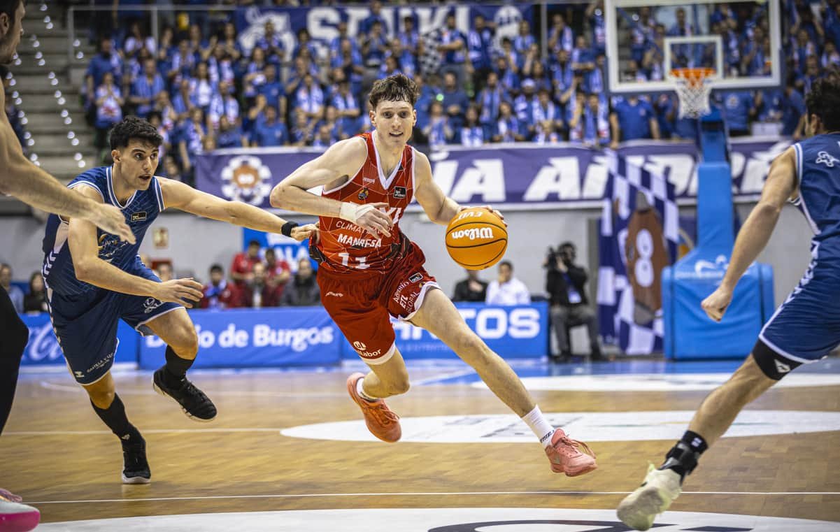 BAXI Manresa consigue una victoria de oro en Burgos tras prórroga (100-102)