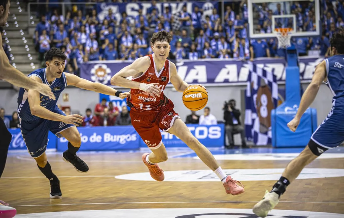 BAXI Manresa consigue una victoria de oro en Burgos tras prórroga (100-102)