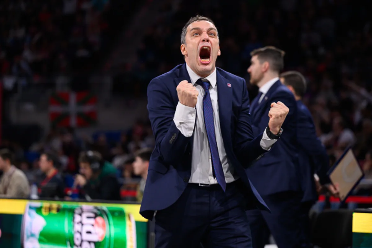 Galería – Baskonia se rehace y supera a Olimpia Milano