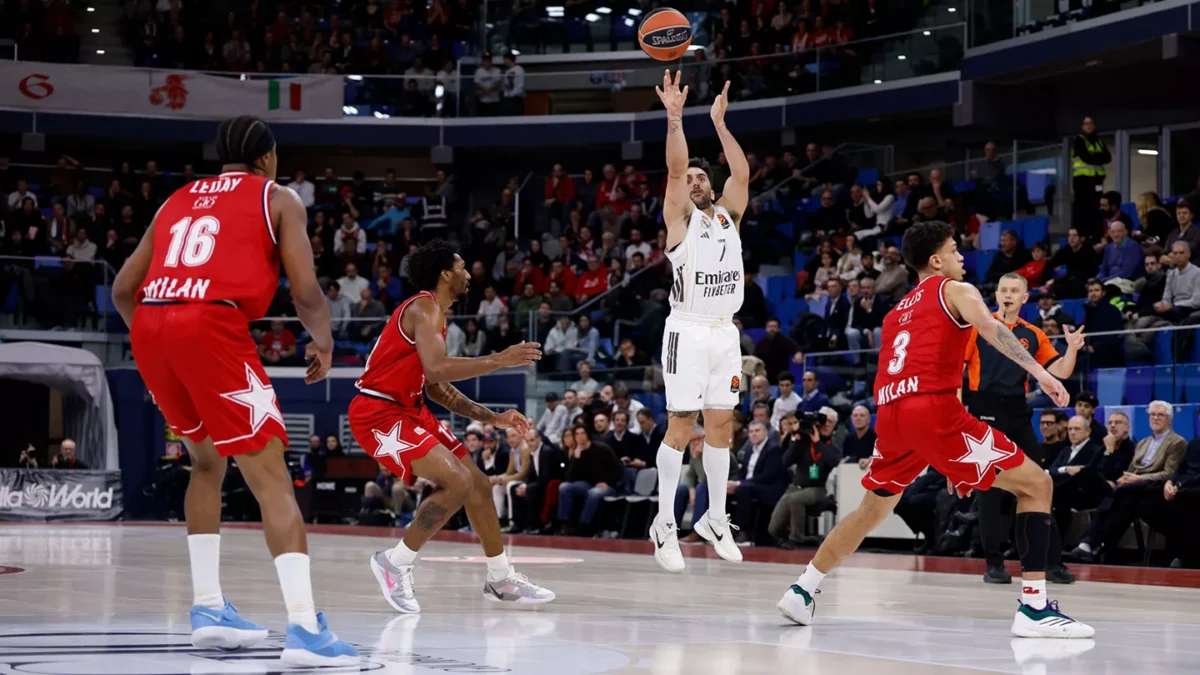 El Real Madrid frena su reacción ante Olimpia Milan (89-82)