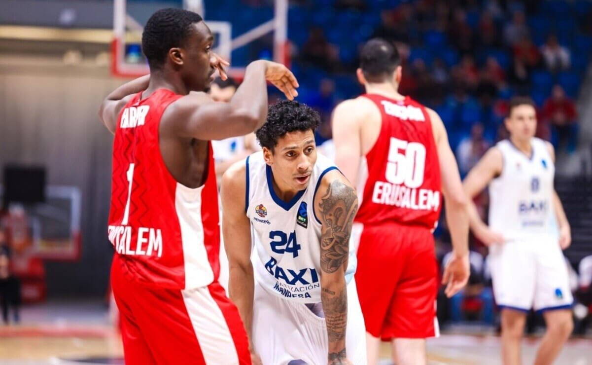 El BAXI Manresa se diluye tras el descanso y cae con estrépito en Jerusalén (105-69)