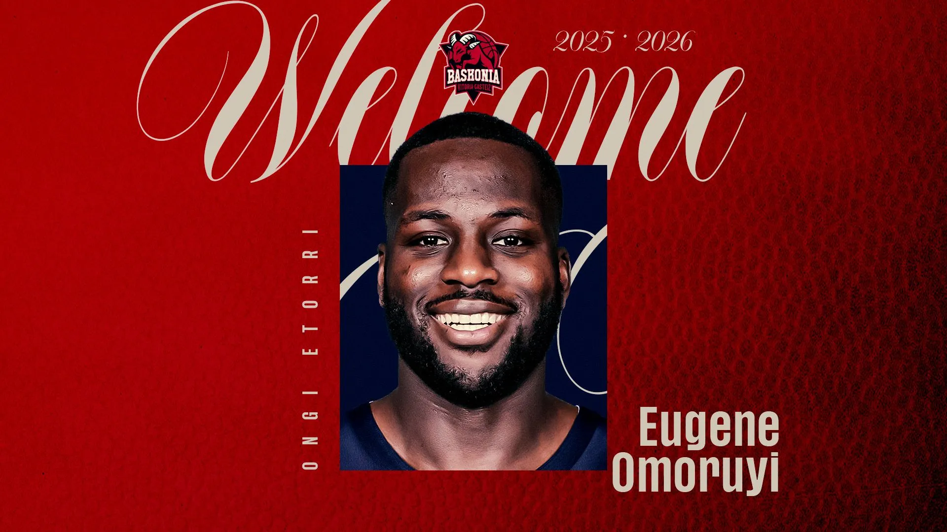 Baskonia anuncia el sustituto de Sedekerskis: Eugene Omoruyi