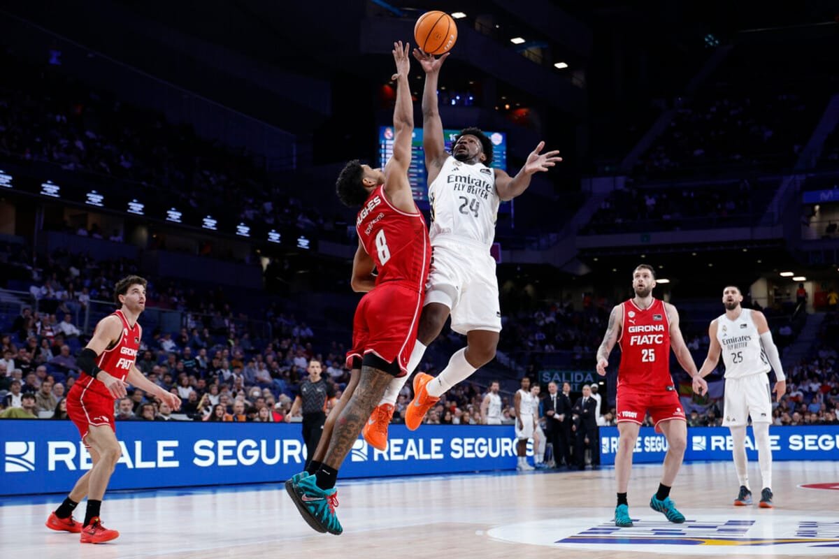 El Real Madrid no encuentra rival en Bàsquet Girona (112-76)