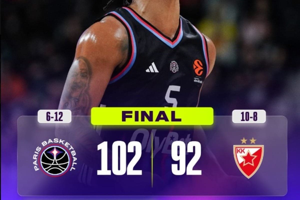 Paris se lleva un duelo anotador ante Estrella Roja (102-92)