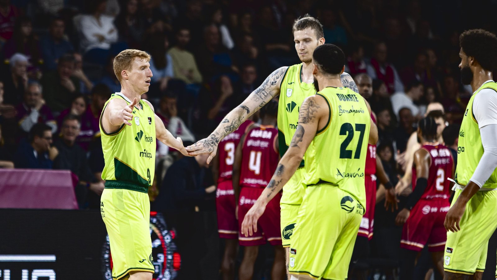 Unicaja vence con «tempo» a un luchador Hiopos Lleida (88-89)