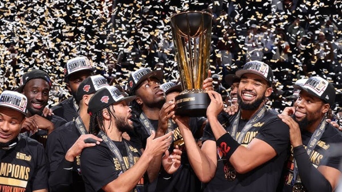 New York Knicks campeón de la Copa NBA